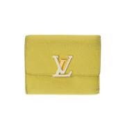 Louis Vuitton Vintage Pre-owned Laeder plnbcker Yellow, Dam