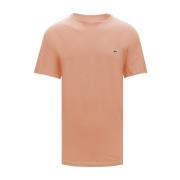 Lacoste Herr Dra-på T-shirt Regular Fit Pink, Herr