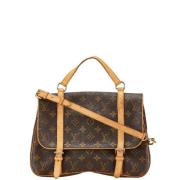 Louis Vuitton Vintage Pre-owned Canvas ryggsckar Brown, Dam