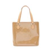 Louis Vuitton Vintage Pre-owned Laeder louis-vuitton-vskor Beige, Dam