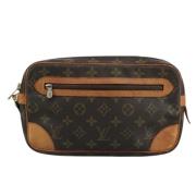 Louis Vuitton Vintage Pre-owned Canvas kuvertvskor Brown, Dam