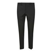 RRD Slim Fit Svart Chino Byxa Black, Herr