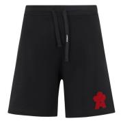 A Paper Kid Casual Sweatshorts för Män Black, Herr