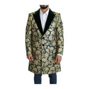 Dolce & Gabbana Single-Breasted Coats Multicolor, Herr