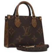 Louis Vuitton Vintage Pre-owned Canvas louis-vuitton-vskor Brown, Dam