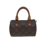 Louis Vuitton Vintage Pre-owned Canvas louis-vuitton-vskor Brown, Dam