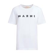 Marni Vit T-shirt & Polo Kollektion White, Dam