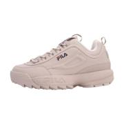 Fila Låg Disruptor Sneakers Pink, Dam