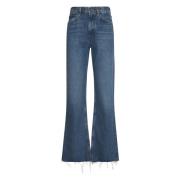 Agolde Leena Placebo Jeans Blue, Dam