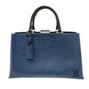 Louis Vuitton Vintage Pre-owned Laeder handvskor Blue, Dam