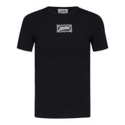 Jean Paul Gaultier Svart Figursydd T-shirt Black, Dam