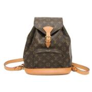 Louis Vuitton Vintage Pre-owned Canvas ryggsckar Brown, Dam