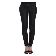 Ermanno Scervino Svarta Skinny Jeans - Elegant och smal passform Black...