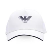 Emporio Armani Baseballkeps White, Herr