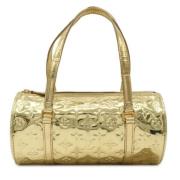 Louis Vuitton Vintage Pre-owned Canvas handvskor Yellow, Dam