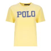 Ralph Lauren T-shirts och Polos Gul Yellow, Dam