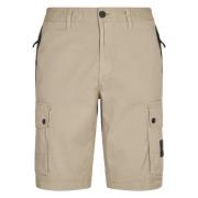 Stone Island Avslappnade Sommar Shorts Beige, Herr