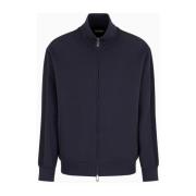 Emporio Armani Urban Zip Sweater Blue, Herr