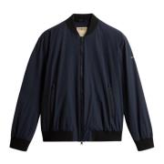 Woolrich Klassisk Bomberjacka Blue, Herr