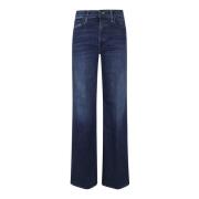 Mother Denim Jeans Tillverkad i USA Blue, Dam