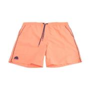 Sundek Herr Snörade Simshorts Orange, Herr