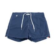 Sundek Herr Snörning Velcro Shorts Blue, Herr