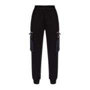 Moose Knuckles Mixmedia sweatpants Black, Dam