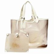 Louis Vuitton Vintage Pre-owned Laeder handvskor White, Dam