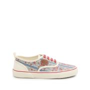 Valentino Garavani Beige Nojoke Sneakers med Logodetalj Multicolor, He...