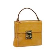 Louis Vuitton Vintage Pre-owned Laeder louis-vuitton-vskor Yellow, Dam