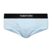 Tom Ford Briefs med logotyp Blue, Herr