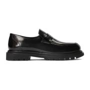 Kazar Svarta Loafers med Tjock Sula Black, Herr