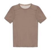 Rick Owens T-shirt Level T Brown, Herr