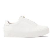 Kazar Vita sneakers med präglade monogram White, Dam