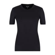 Giorgio Armani Marinblå T-shirt Blue, Dam