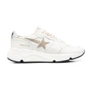 Golden Goose Sportiga Running Sole Sneakers White, Dam