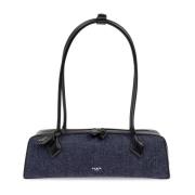 Alaïa Väska Teckel Medium Blue, Dam