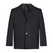 Balenciaga Blazer med logotyp Black, Herr