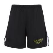 Gallery Dept. Svarta Bermuda Shorts för Män Black, Herr