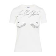 Jean Paul Gaultier Vit T-shirt för kvinnor White, Dam