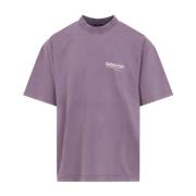 Balenciaga Rosa & Lila T-shirt Purple, Herr