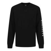 44 Label Group Svart Sweatshirt för Män Black, Herr