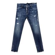 Dsquared2 Stiliga Jeans för Män Blue, Herr