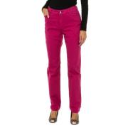 Armani Jeans Slim Fit Denim Jeans Pink, Dam