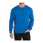 La Martina Sweatshirts Blue, Herr