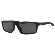 Nike Fyrkantiga Acetat Solglasögon Black, Herr