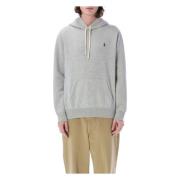 Ralph Lauren Klassisk Hoodie Gray, Herr