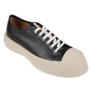 Marni Svarta nappa sneakers Pablo stil Black, Herr