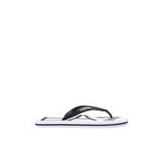 Emporio Armani EA7 Gummisandaler med logotyp White, Herr