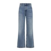 Ami Paris Blå Bomulls Jeans Ss25 Blue, Herr